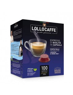 Lollo Caffè  Lavazza A Modo Mio Nera 100