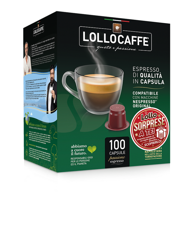 Lollo Caffè Nespresso Argento 100