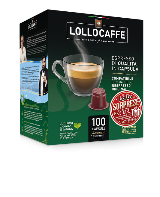 Lollo Caffè Nespresso Argento 100