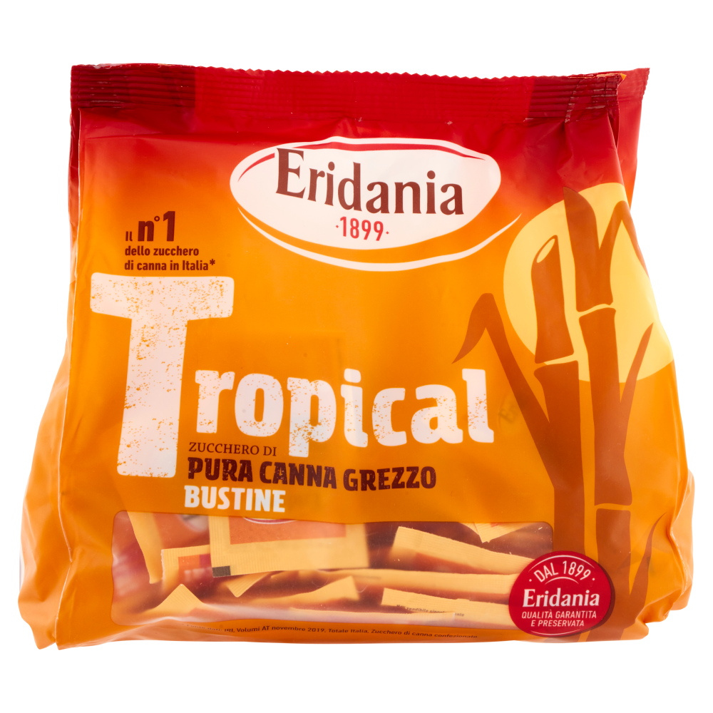 Zucchero di canna Eridania 500gr(100 bustine)